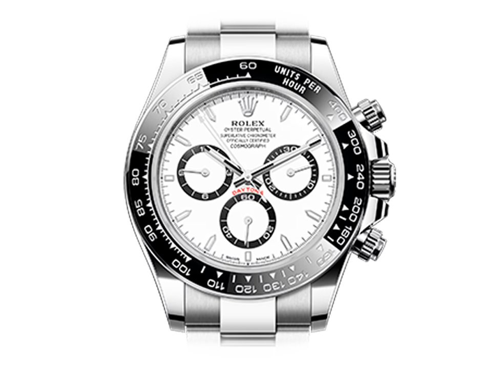 Buy original Rolex Cosmograph Daytona m 126500ln-0001 with Bitcoin!