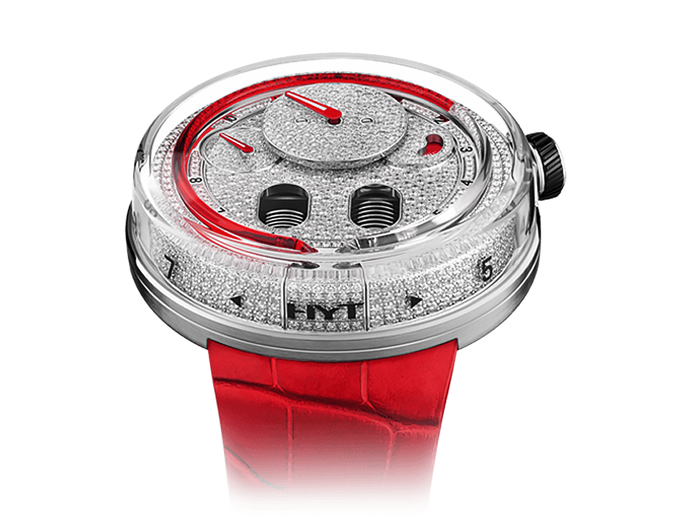 Buy original HYT H0 Diamond Red 048-AC-86-RF-CR with Bitcoins!