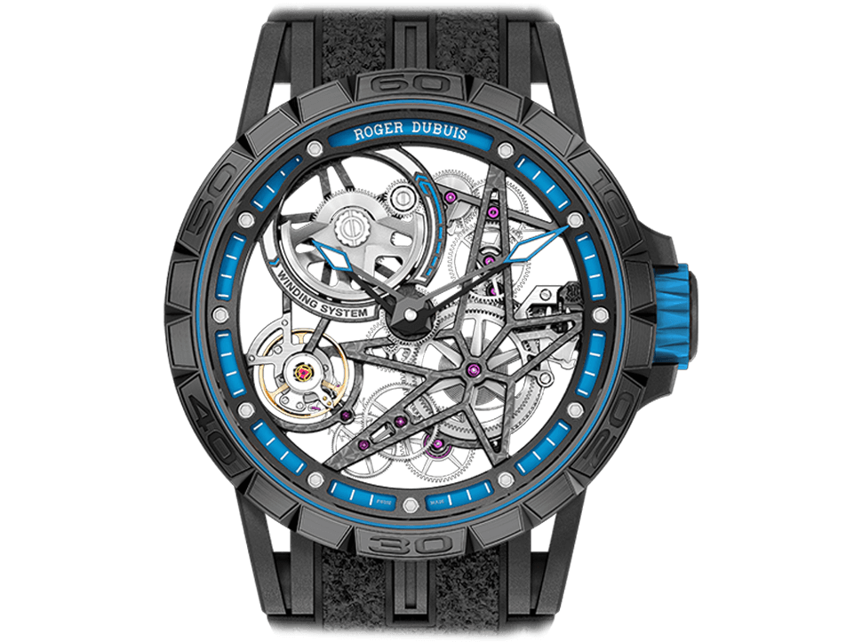 Buy original Roger DubuisExcalibur Spider Pirelli – Automatic Skeleton DBEX0575nwith Bitcoins!