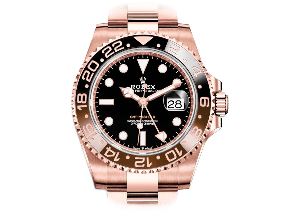 Buy original Rolex GMT-MASTER II m126715chnr-0001 with Bitcoins!