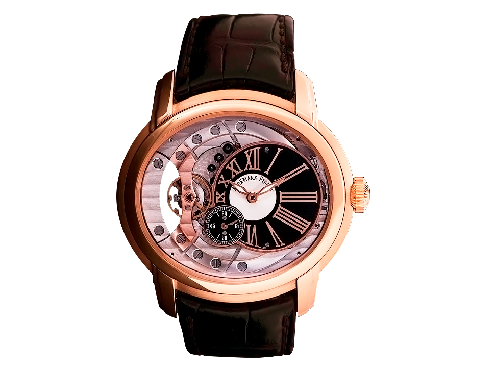 Buy original Audemars Piguet Millenary 4101 15350OR.OO.D093CR.01 with Bitcoins!