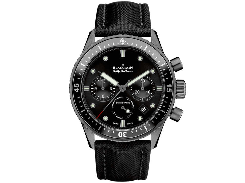 Buy original Blancpain BATHYSCAPHE CHRONOGRAPHE FLYBACK 5200-0130-B52A with Bitcoins!