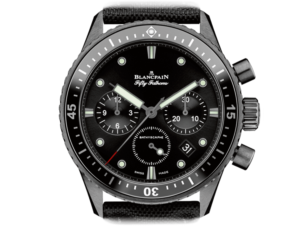 Buy original Blancpain BATHYSCAPHE CHRONOGRAPHE FLYBACK 5200-0130-B52A with Bitcoins!