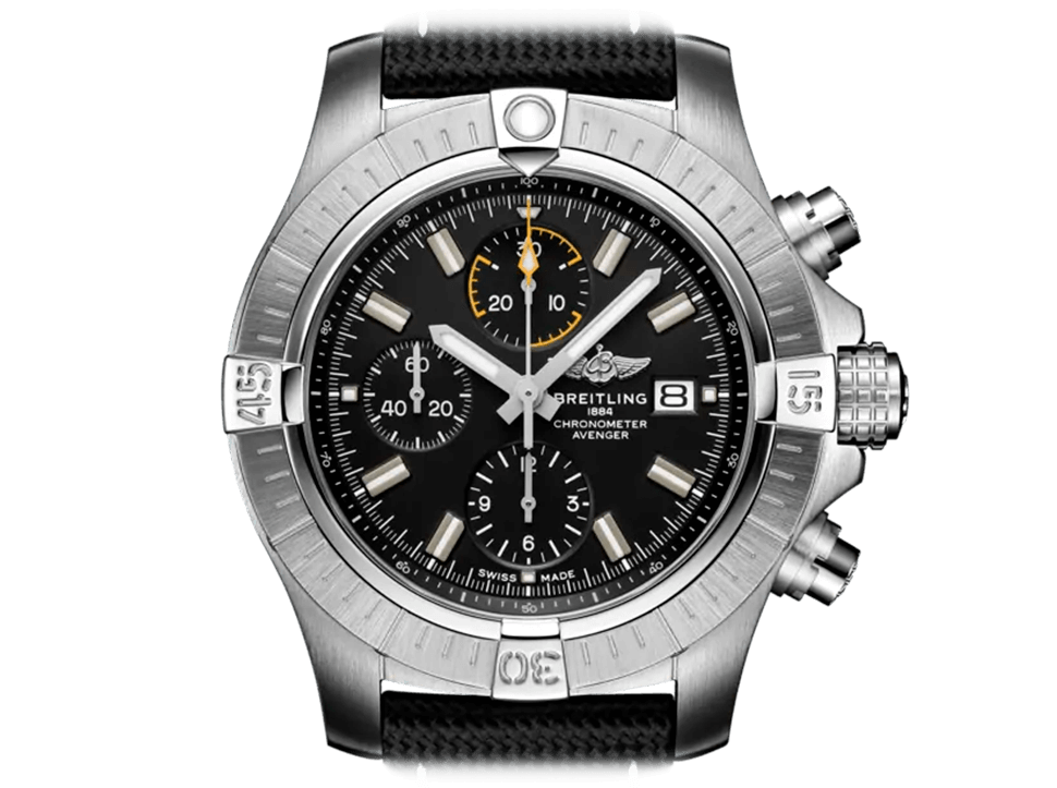 Buy original Breitling Avenger Chronograph A13317101B1X1 with Bitcoins!