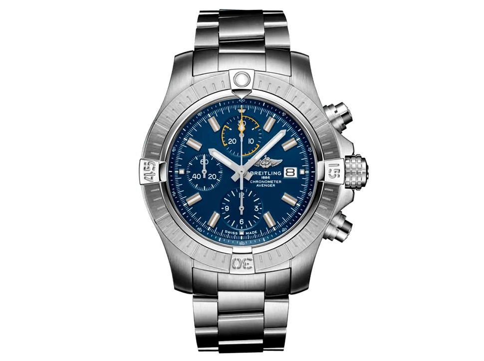 Buy original Breitling Avenger Chronograph A13317101C1A1 with Bitcoins!