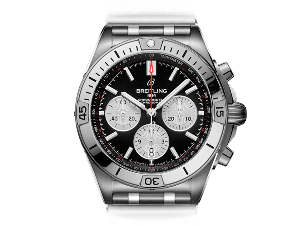 Buy original Breitling Chronomat B01 AB0134101B1A1 with Bitcoins!