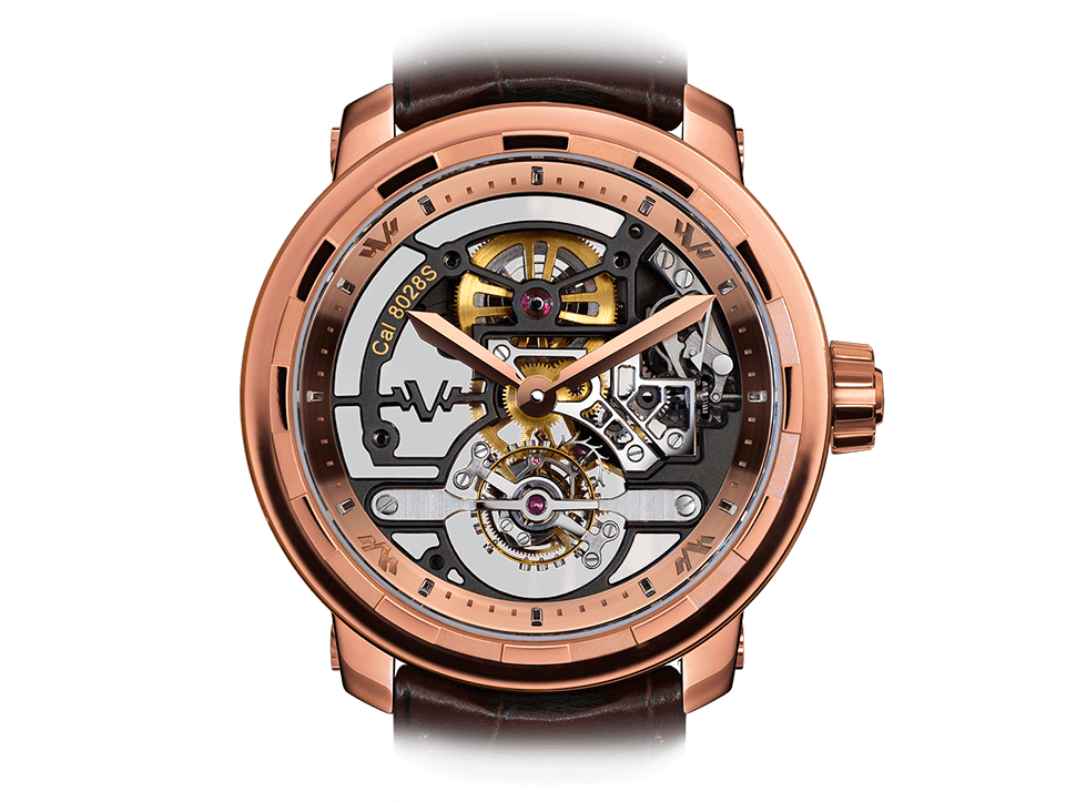 Buy original Dewitt Twenty-8-Eight Skeleton Tourbillon T8.TH.008A with Bitcoin!