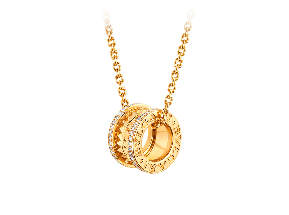 Buy original Jewelry Bvlgari B.zero1 Pendant 357885 with Bitcoins!