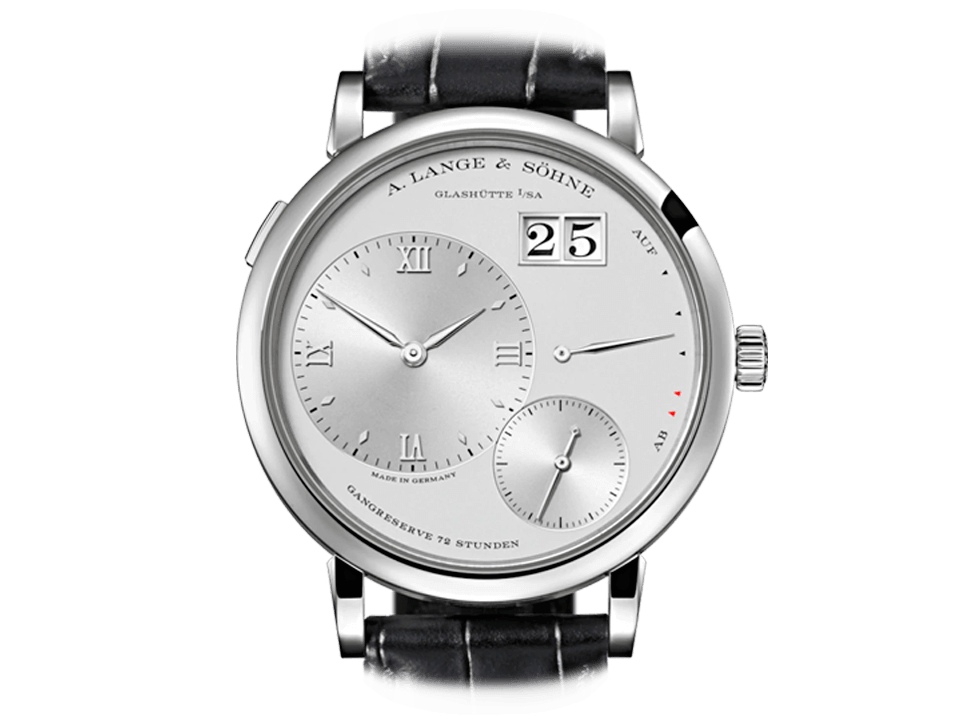 Buy original A.Lange & Sohne 1 Platin 117.025 with Bitcoins!