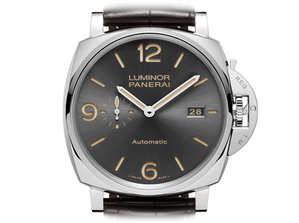 Buy original Panerai Luminor Due PAM00943 with Bitcoin!