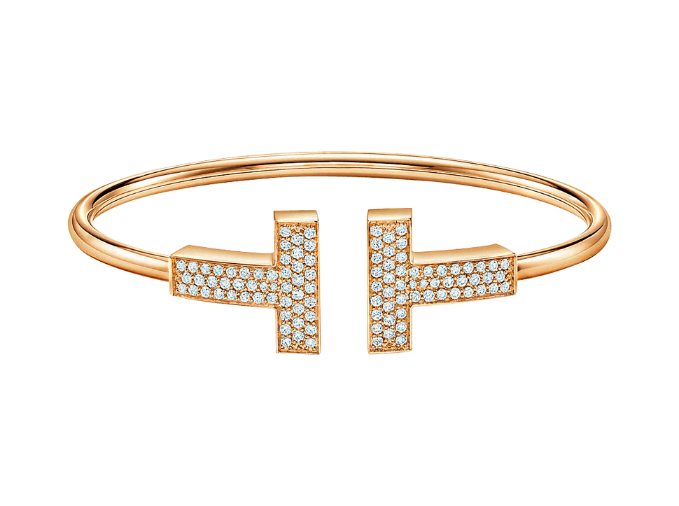 Buy original Jewelry Tiffany T Bangle GRP11324 with Bitcoins!