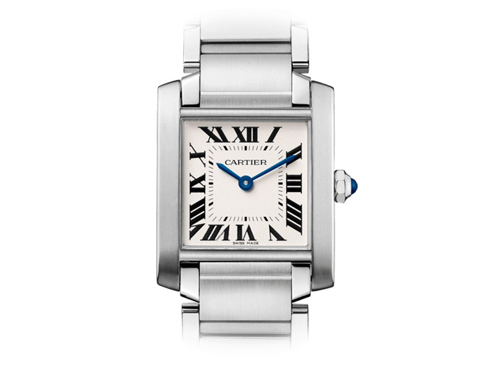 Buy original Cartier TANK FRANCAISE  WATCH WSTA0005 with Bitcoins!