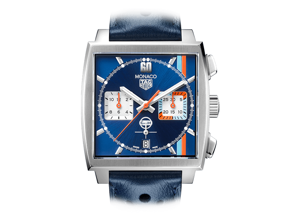 Buy original Tag Heuer MONACO X GULF CBL2115.FC6494 with Bitcoin!