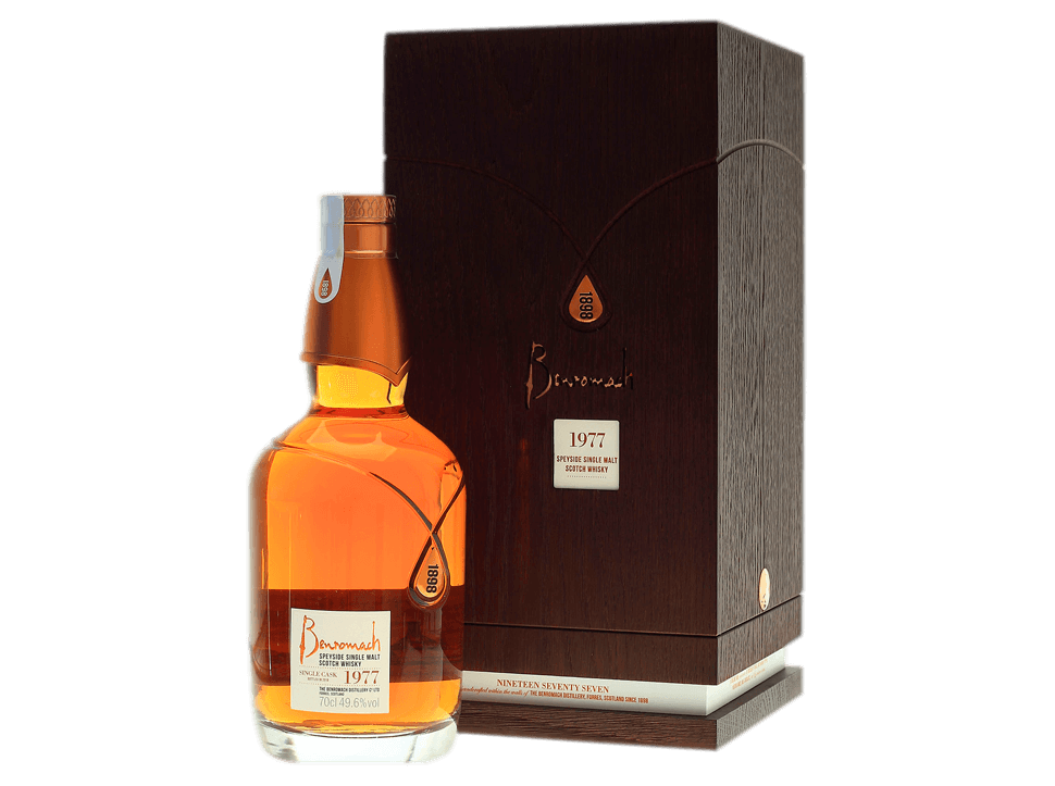 Buy original Whiskey Benromach 1977 Heritage Vintage Single Cask No. 1269 with Bitcoin!