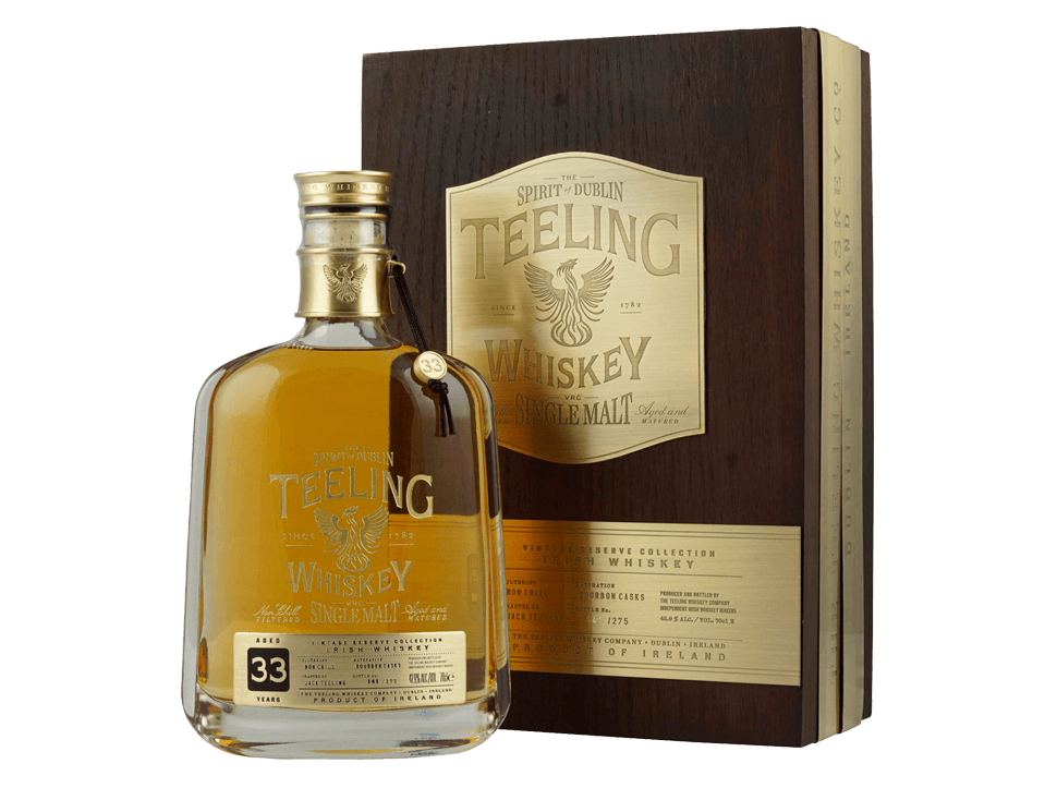 Buy original Whiskey Teeling 33 years with Bitcoin!