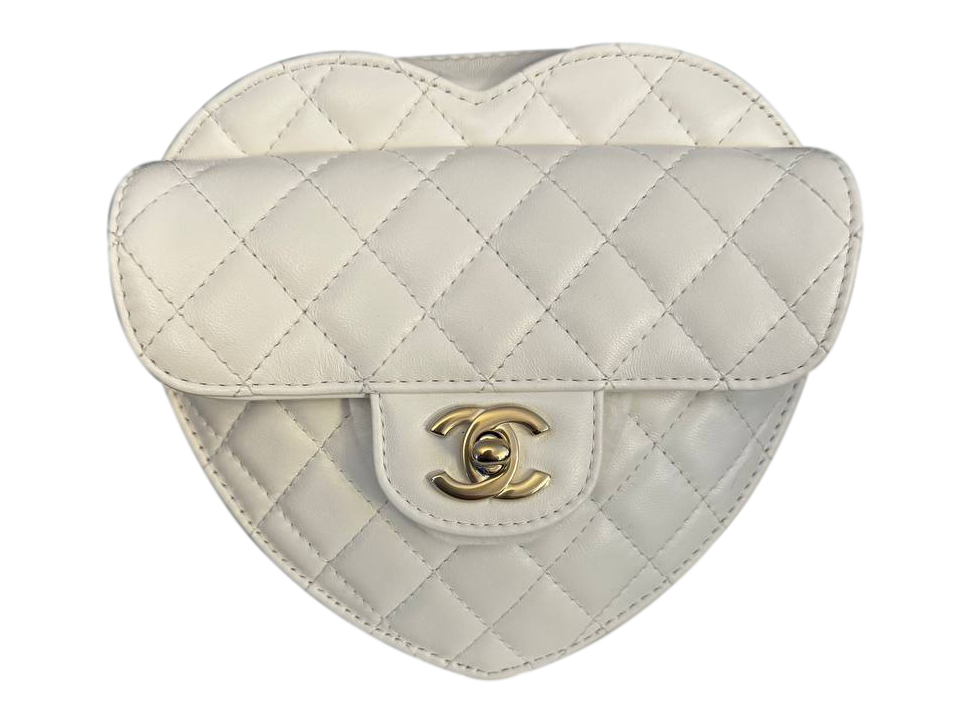 Buy original Chanel Heart with Bitcoin!