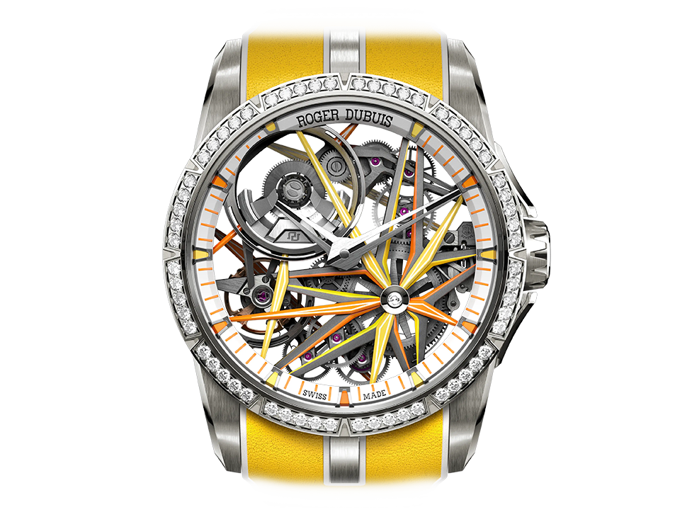 Buy original Roger Dubuis Excalibur DBEX1014 with Bitcoin!