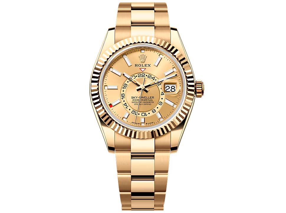 Buy original Rolex SKY-DWELLER m 336938-0001 with Bitcoins!